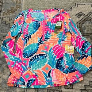 Lilly Pulitzer Luxletic UPF 50+ Kona sunguard size M